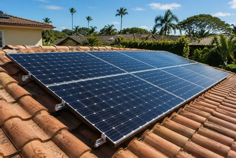 Installation de panneaux solaires à Maisontiers